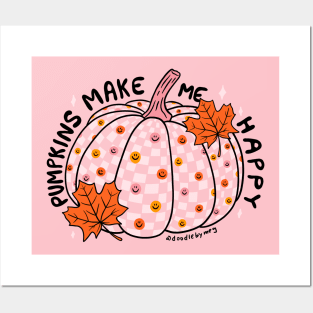 Pumpkin Make Me Happy Posters and Art